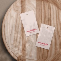 옷택 의류택 의류라벨 파스텔컬러 50X30mm 의류 상품 라벨 택 행택 제작 텍 태그 타공 라벨 가격, 양면 50X30mm, 다이니티 골드펄 200매, 8mm