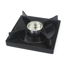 일회용 알콜 고체연료 사각화로 우드워머set, 165mm