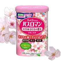 신제품 바스로망 입욕제600g 19종류 콜라겐 세라마이드 시어버터히알루론산 유칼립튜스라벤더 빠른출고, 벚꽃600g