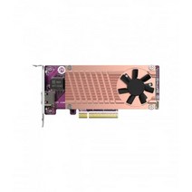 큐냅 QM22P10G1TB PCIe Gen3 NVMe SSD 2개 및 10GbE (10G/5G/2.5G/1G/100M) 포트 확장 카드 성능 향상