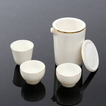 이시아르 골드라인 휴대용 3인 다기세트, 쿠팡 본상품선택