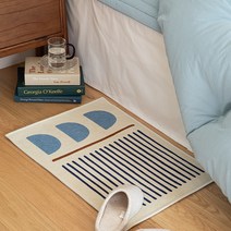 마리하우스 발매트 욕실 주방 싱크대 화장실 극세사 12종 매트, 룬비스코티_아이보리