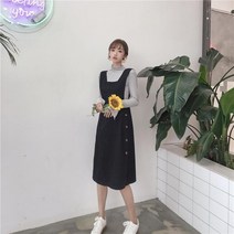 면 점프수트 봄 원피스 여성 결혼식 하객