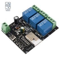 DC7V ~ 32V WiFi 무선 스마트 스위치 릴레이 모듈 홈 액세스 제어에 적용 PC 문 도구, 03 3 Channel