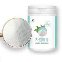 설탕 대신 핀란드 자일리톨 가루 100% 크리스탈 분말, 1통