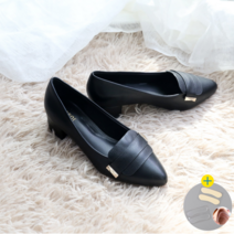 발이 전혀 안아픈 구두 GCOROI 르페르소 3.5cm 뾰족코 펌프스 구두 꼬로이