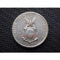 미국령 필리핀 1945년 철제 소녀 10부 기념주화 행운의주화 희귀동전 대박선물