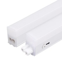 울빛 LED 라인등 20 슬림형광등 침실 싱크대 간접등, 전원코드스위치형(2000mm), 백색