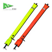 에스텍 SMB 폐쇄식 1m 소시지 마커 부이, 오렌지