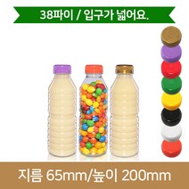 페트병 경진콩물식혜(사골육수) 500ml-(A) 38파이, 1개, 검정