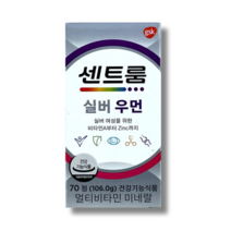 센트룸 실버 우먼 멀티비타민 미네랄, 70정, 2개