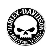 할리데이비슨 바이크 메탈 데칼 방수 반사 스티커 모음 70종, M13, 메탈스티커