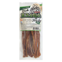 포크스틱스 (100g) 네츄럴EX 실속형 돼지귀, 1팩