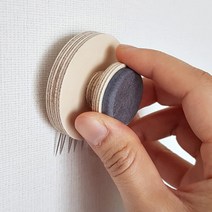 웁스디자인 온니 우드핀, 1개, 하트-그린