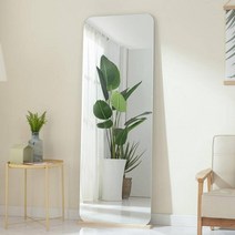 지니가구 플라비아 600 거치형 전신거울, 팔각형