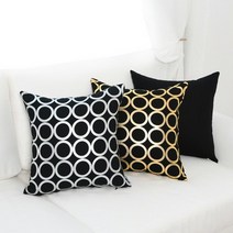 링.엣지 쿠션커버 40X40cm.찬미디자인(무료배송)