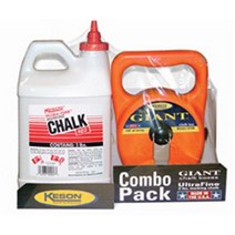 Keson G1003R 자이언트 초크 박스 콤보 1.4kg(3파운드) 레드 초크 포함