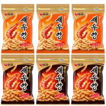 농심 노래방 새우깡 400g 3봉 + 매운새우깡 3봉 한박스