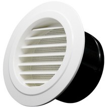 ABS 원형 환기구 아파트 배기구 공기청정기 환기캡, Q.경사루버100MM