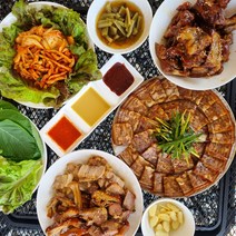 청년고기 야식7종 순살 미니 족발 보쌈 편육 오돌뼈 무뼈 닭발 닭갈비 돼지껍데기, (실온) 순살 족발 300g