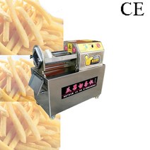 감자튀김커터 프렌치프라이 커터 전기 상업용 감자 커팅 머신 칩 스테인리스 스틸 채소 및 과일 파쇄, 3.95mm  110V