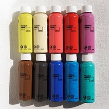 팬톤 친환경 멀티 소량 수성 페인트 0.1L, 100ml, 바닐라