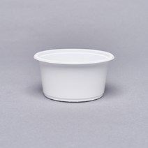다용도 원형 용기 반찬컵 다용도 국컵 4호 소 백색 200ml, 200개, 1개