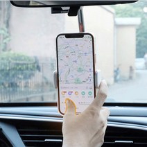 그랜저HG 백미러 차량용 핸드폰 거치대 자동차 휴대폰 스마트폰, 본상품선택