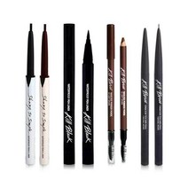 클리오 워터프루프 펜라이너 킬블랙 붓펜/브러쉬/펜슬 -, 02.샤프쏘심플)펜 라이너 - 블랙