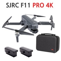 SJRC F11 PRO 접이식 4K 촬영드론 짐벌버전 배터리2개+가방