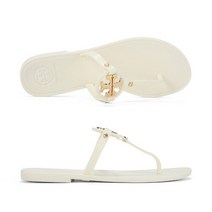 토리버치 [토리버치 TORY BURCH] 51148678 104 밀러 MILLER 미니 젤리 통 여성 샌들 아이보리