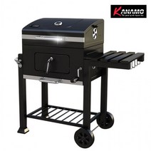 대형 야외 숯불 훈제 2단 바베큐 그릴 차콜 스타터 캠핑 화로대 펜션용 bbq 불판 화덕, 단품, 단품