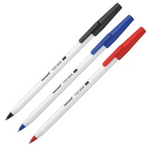 모나미/유성펜 153스틱볼펜 0.7mm 1타12입, 블루