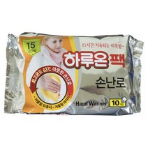 지엘 하루온팩 손난로 10매입, 5개
