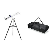 Kenko 천체 망원경 Sky Explorer SE-AZ5 SE70 경통 세트 + 수납 가방 세트 프리 스톱식 경위대 굴절식 구경 70mm 초점 거리 900mm 10mm25mm 아이피스 부속 최대 90배 월면 관측