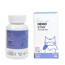 멍냥이랑 헤모스타 강아지 고양이 철분 빈혈 영양제 60g