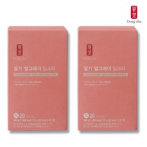 스윗쿡 공차 딸기 얼그레이 밀크티 스틱 홍차라떼, 2박스, 2개입, 20g