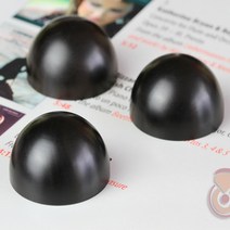 스피커 블루투스 미니 우퍼 HIFI 오디오 스탠드 반구 칼럼 앰프 쇼크 업소버 피트 패드 진동 에보니 안티 셀프 접착, [02] 4 Pieces, [03] 43mm 30mm