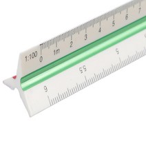 제도용 스케일자 15cm 30cm 배율 건축 재단 인테리어 삼각, 기본, 15cm-고배율