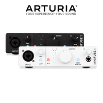 ARTURIA Minifuse 1 아투리아 미니퓨즈 1 USB 오디오 인터페이스 오인페, 블랙