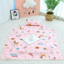 이지베이비 인견 어린이집 낮잠이불 세트(마이크로화이바베개솜), 02_애니멀프렌즈_인견SET_마이크로