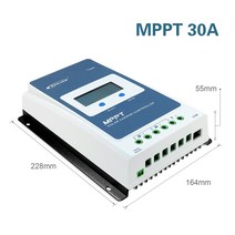 EPEVER 태양광 컨트롤러 솔라 차지 태양광 패널 컨트롤러 리튬 배터리, 1개
