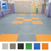 스포츠매트 20T(WT) 층간소음 충격흡수 냉기차단 체육관 퍼즐매트, 검정