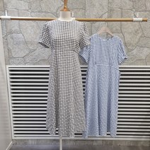 레코브 리본체크패턴원피스LU61B8OP543JX