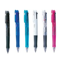 제브라 클립온 3색펜 B3A3 0.7mm 스마트 노크, 화이트