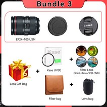 캐논 렌즈 카메라 EF 24105mm F4L IS II USM DSLR SLR EOS 6D 마크 90D 850D 250D 반란군 SL3 24105 F4 4, CHINA_Canon EF | Bundle 3, 4.Canon EF - Bundle 3