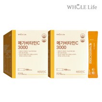 홀라이프 메가비타민C 3000 100포, 310g, 2박스