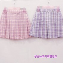 로엠걸즈 +어디에나코디편한+ 만능 체크스커트 뉴코아울산성남점