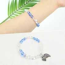 JStrading 천연 원석 팔찌 만들기 BC 재료 세트 31종 DIY 패키지, 1개, BC-14 오로라