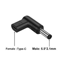 유심라우터 lte라우터 와이파이라우터 USB C PD DC 전원 커넥터 범용 12/15/19V 유형 잭 플러그 충전 어댑, 05 DC5.5x2.1_03 15V